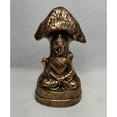 thumbnail image 4 of Buddha Statue for Garden Budhha Idol Under a Bodhi Tree Bronze Buddha Sculpture Good Luck Buddha Sitting Buddha Figurine Home Decor Indian Handicraft Statues - AtoZ India Cart, 4 of 5