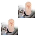 thumbnail image 1 of Soidarity Herramientas de aprendizaje de textura realista modelo de oreja de silicona para estudiantes de medicina Izquierda 2Conjunto, 1 of 1