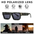 thumbnail image 4 of Gafas de sol modernas y versátiles con personalidad europea y americana, fabricadas en PC, metal, HD., 4 of 5