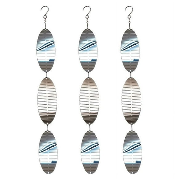 Highly Reflective Bird Scare Discs Set,9 Metal Disc Decoration for Outdoor Gardens, Bird Deterrent for Yard Patio Farm