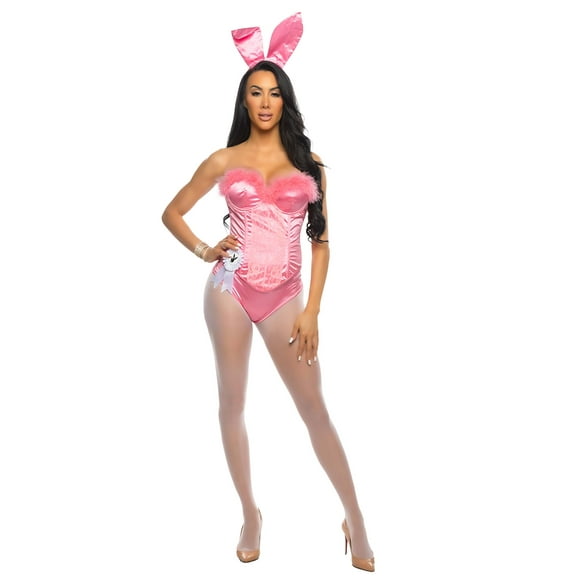 Women's Playboy Legal Bunny 2 Pink Costume