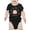 Black, variant on Cute Baby Hamster Face Bodysuit Infant -Image by Shutterstock, Newborn