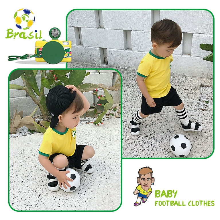 Brazil Baby Soccer Jersey,Brazil Jersey For Baby,2018 Brazil home jerseys  for baby