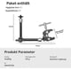thumbnail image 4 of SMALLRIG 10 Inch Magic Arm with Super Clamp Large Crab Pliers Clip for Monitor LED Light - KBUM2732, 4 of 5