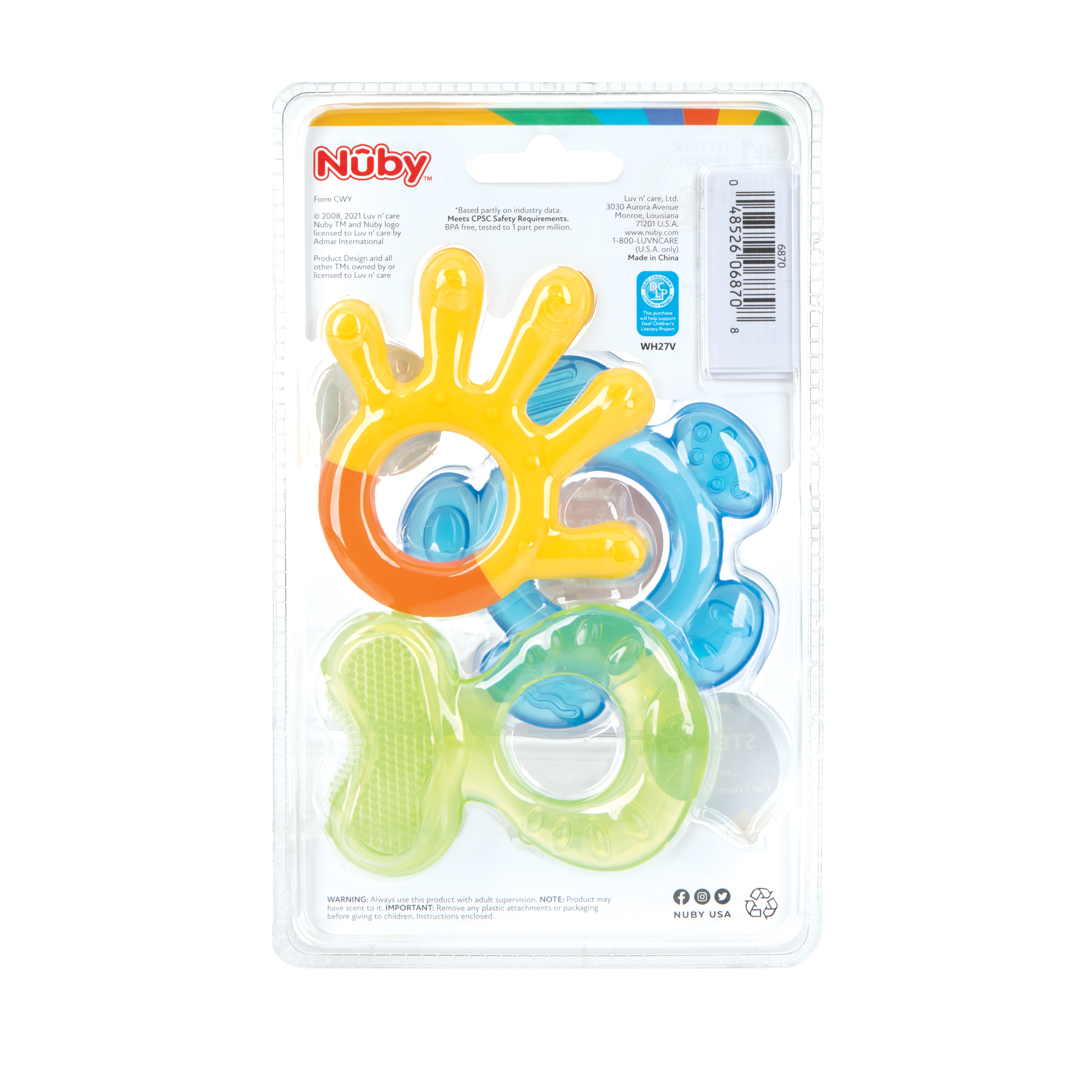 Nuby 3-Step Soothing Teether Set photo 5