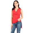 thumbnail image 1 of Blusa larga de la espalda con cruce al frente, 1 of 5