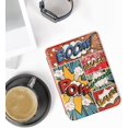 thumbnail image 2 of fuzhong-Case Compatible with Kobo Clara 2E / Tolino Shine 4 Case - eReader Cover - Comic Book Symbols Multicolor, 2 of 4