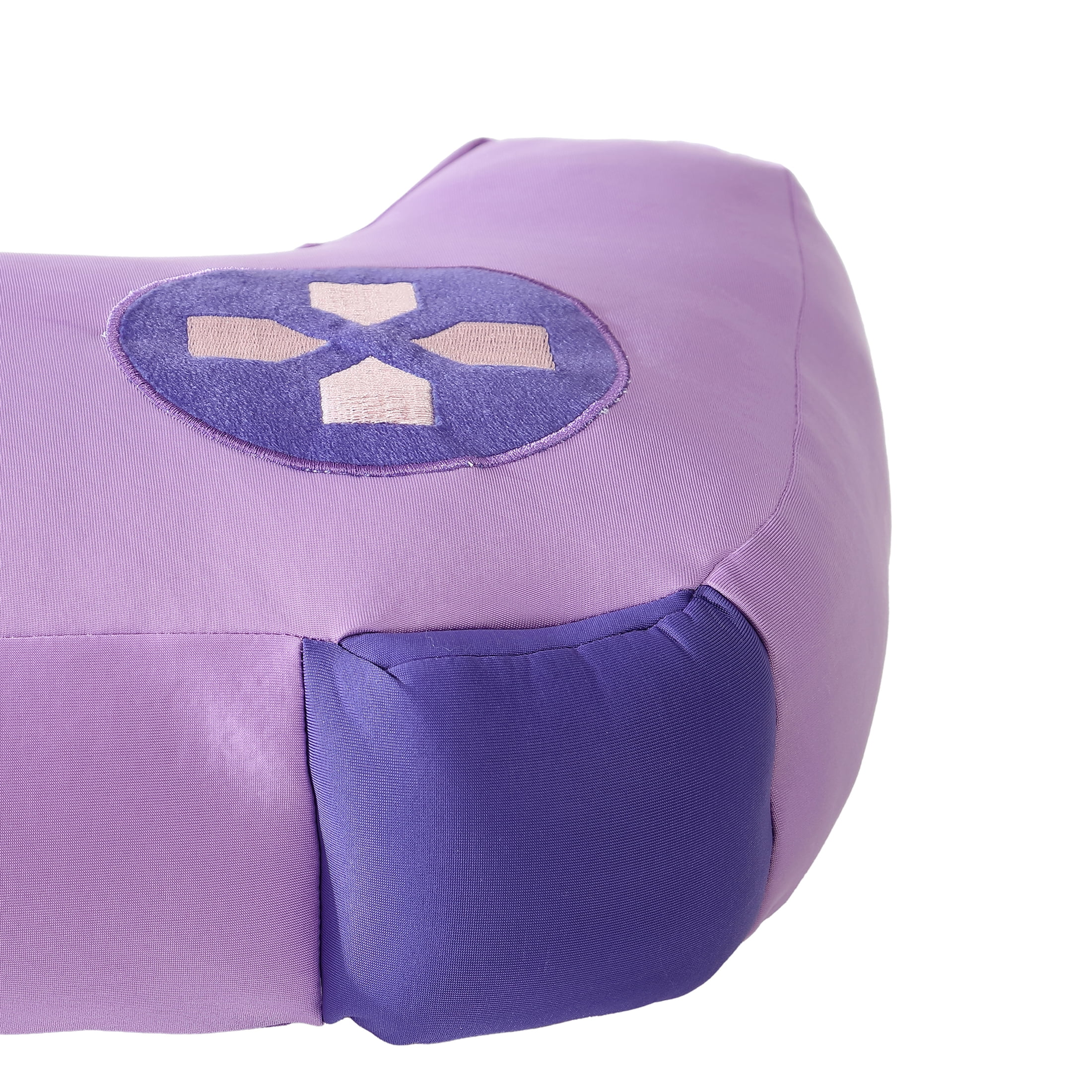 Your Zone Kids 17" x 12" Purple Gamer Cooling Plush Pillow