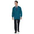 thumbnail image 4 of Landau Essentials Relaxed Fit 5-Pocket Snap-Front Scrub Jacket for Men 7551, 4 of 5