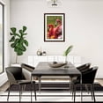 thumbnail image 4 of Art.com Palm Beach, Florida - Flamingos Art Print by Lantern Press, Brown Frame Wall Art, 32" x 44", 4 of 4