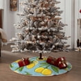 thumbnail image 6 of Kll Lemon Christmas Tree Skirt 36",Party Decorations Farmhouse For Christmas Decorations Holiday Party, 6 of 8