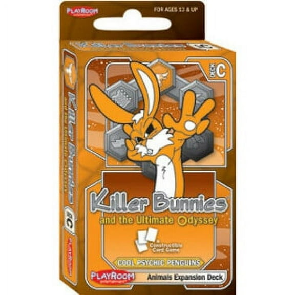 Playroom Entertainment Orange Deck C- Animals Expansion, Cool Psychic Penguins New