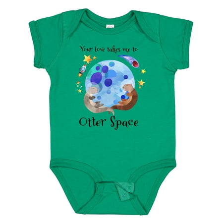 

Inktastic Your Love Takes Me to Otter Space Gift Baby Boy or Baby Girl Bodysuit