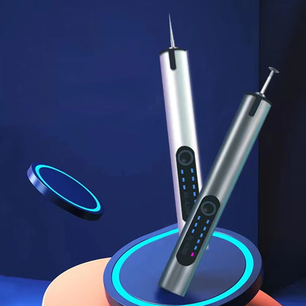 MOMOJIA 3.7V Cordless Electric Engraving Pen Rechargable Grinding Pen Engraver Mutiple Speed USB C Charging Rotary Tool
