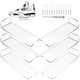 thumbnail image 1 of Estantes flotantes de acrílico para zapatillas, paquete de 6, soporte transparente para exhibición de zapatos, decoración de habitación para zapatos y zapatillas coleccionables, 1 of 4
