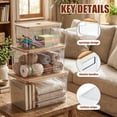 thumbnail image 2 of Trash Bag Dispenser 3-Pack, Stackable Extra Large Organizer for Garbage Bags, Versatile Storage Solution for Kitchen Under Sink, Pantry and Laundry Room Organization, 2 of 7