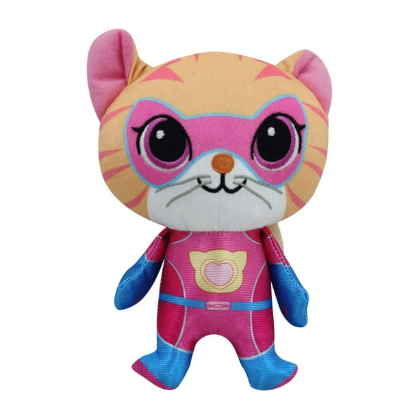 Juguete de Peluche Superkitties KEVCHE 18cm Algodón Rosado