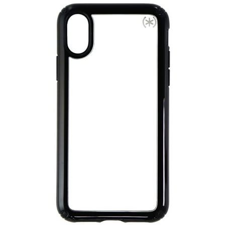 Speck - Presidio Show Case for Apple® iPhone® X and XS - Black/Clear