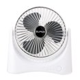 thumbnail image 1 of leyfeng Mini ventilador circulador de aire USB para estudiantes, dormitorio, oficina, escritorio, ventilador de piso silencioso portátil, 1 of 8