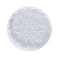 thumbnail image 1 of 2 Juego de moldes para posavasos con mantel individual de resina epoxi de silicona con molde para posavasos con bandeja de té Mandala, 1 of 5