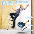 thumbnail image 4 of Tape Measure 25FT with Fractions 1/8, Retractable Measuring Tape, Easy to Read, Rubber Protective Casing and Shock Absorbent Case for Carpenter, Surveyors, Engineers and Electricians, 4 of 7
