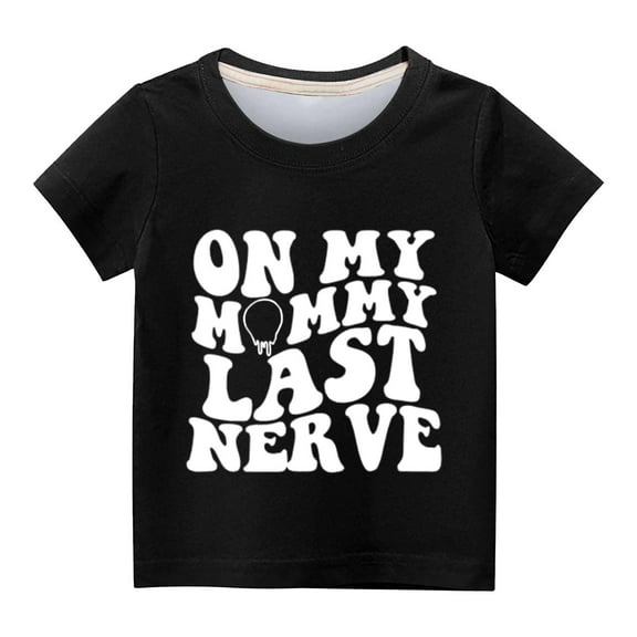 Utoimkio Kids Boys Girls Casual Tees Short Sleeve Crewneck T Shirts Summer Casual Tops for Boys Girls 3-14 Years