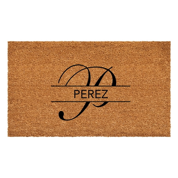 Calloway Mills 110942436 Perez Personalized Doormat 24" x 36"