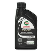(2 pack) Castrol EDGE 0W-20 Advanced Full Synthetic Motor Oil, 1 Quart