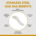 thumbnail image 3 of Vintageware® Stainless Steel Gua Sha Combo Set | R-Shape & S-Shape Tools for Face & Body | Muscle Pain Relief & Skincare Benefits, 3 of 5