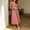 Red, variant on Ovbmpzd Maxi Summer Dresses for Women 2026 Yellow Tea-Length Striped Peasant Dresses V-Neck Casual Sleeveless Dresses Dresses,S