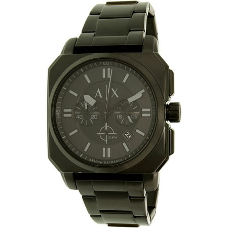 Armani Exchange Men's Takedown AX1651 Black Stainless-Steel Quartz Fashion Watch