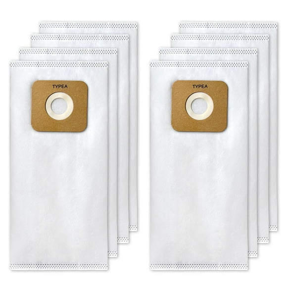 Bolsas para aspiradora con núcleo tipo A HEPA, paquete de 8 unidades, para Riccar & Simplicity