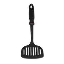 Norpro, Black 1705 Grip-Ez Slotted Spatula Dishwasher Safe, 1.8 x 11.8 x 4.8 inches
