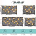 thumbnail image 3 of GZHJMY Halloween Cat with Pumpkin Pillowcase Plush Pillowcase for Hair and Skin, Soft Standard Size Pillow Cases Zippered Queen Pillow Case Set of 1-20x40in Home Decor, 3 of 7
