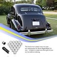 thumbnail image 4 of kurtrusly 20Pcs Car Wheel Nut Caps Auto Hub Screw Cover Thread Design Dust-Proof Bolt Rims Exterior Decoration High Fixation with a Clip 17mm Sliver, 4 of 8
