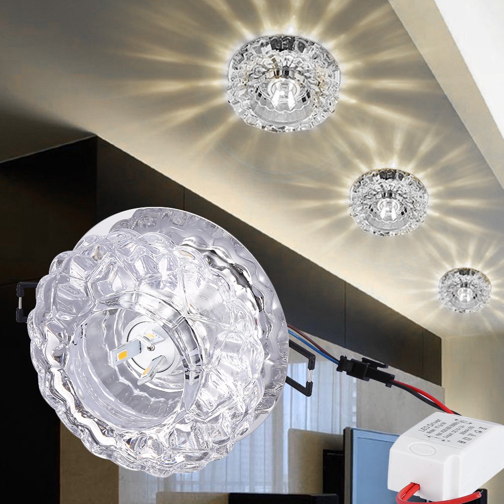LED Ceiling Light, LED Ceiling Lamp, Low Power Consumption LED Ceiling  Recessed Downlight Heat-Resistant For Bedroom Living Room Home Corridor |  Walmart Canada