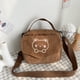 thumbnail image 3 of Bolso bandolera de pana Bolso pequeño de mensajero Otoño Invierno Monedero para niñas estudiantes, 3 of 8
