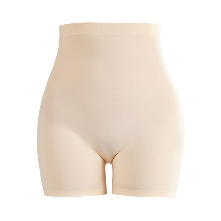 SBYOJLPB Women's Shapewear Women's High Waist Hip Lift Pants Thin Fake Butt  Butt Buttock Augmentation and Pad High Waist Peach Butt Compression Belly  Shapeing Underwear Black 4(S) 