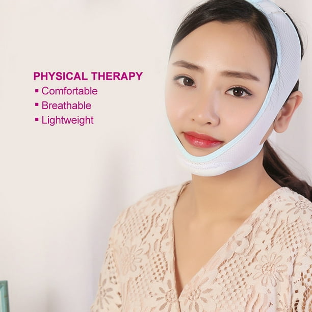 TOPINCN 2 Sizes Facial Slimming Belts Face Lifting Mask Thin-face Bandages  Lifting V-Face Band, Face Slimming Bandages, Mask Bandage