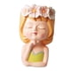 thumbnail image 2 of Macetas con cara para jardineras, decoración de mesa, florero, estatua, maceta de hadas Estilo G, 2 of 9