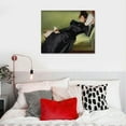 thumbnail image 4 of After The Dance Aesthetic Poster, Roman Casas Young On Green Sofa Canvas Wall Art, Famous Female Oil Print Painting, Wall Decor, 4 of 4