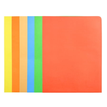 LEDMOMO 6Pcs Paper File Folder with Two Pockets Assorted Colors for Office Document Organization LEDMOMO 6Pcs Paper File Folder with Two Pockets Assorted Colors for Office Document Organization
