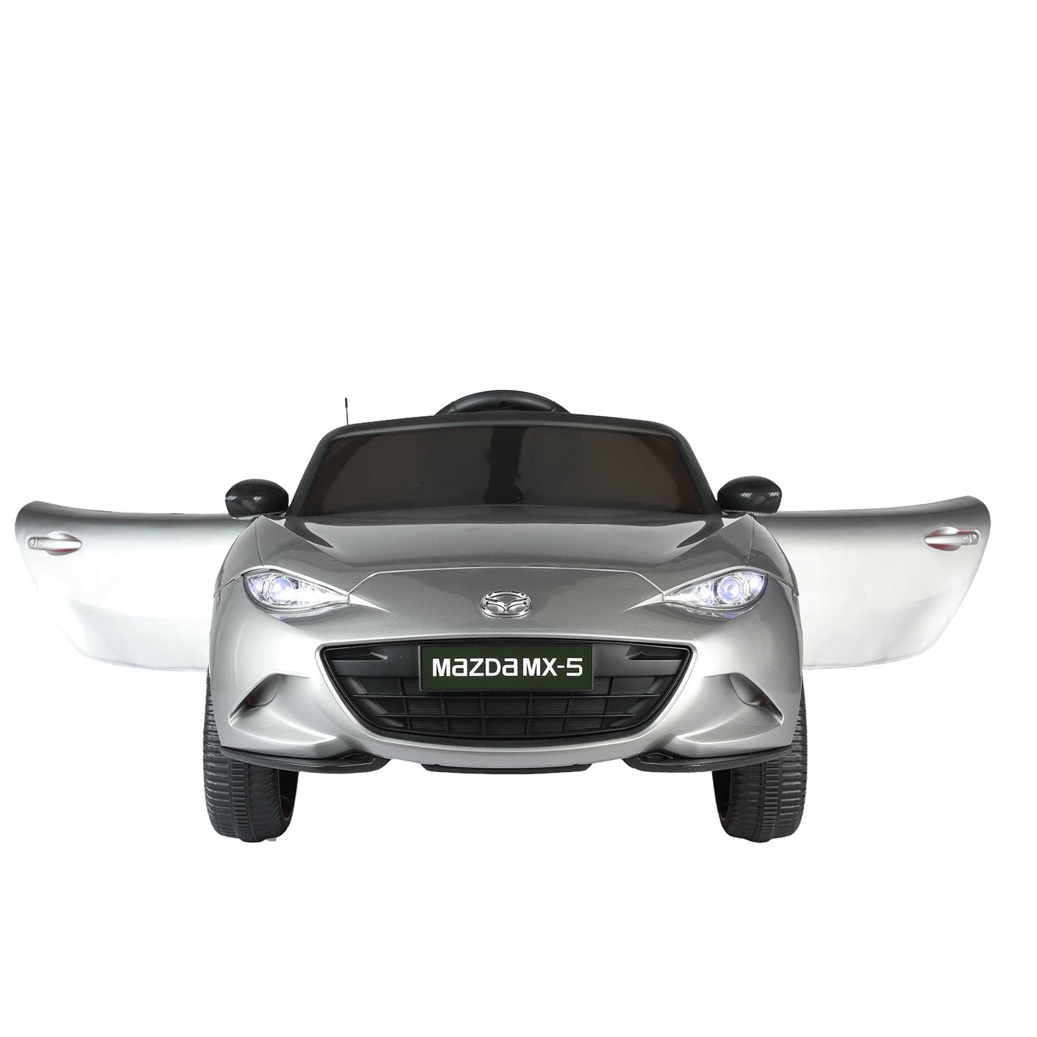 CIPACHO Licensed MAZDA MX-5 RF,12V Powered Ride On Car with 2.4G Parents Remote Control, Electric Toy Car for Kid 3-6, Gray CIPACHO Licensed MAZDA MX-5 RF,12V Powered Ride On Car with 2.4G Parents Remote Control, Electric Toy Car for Kid 3-6, Gray