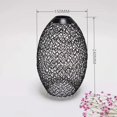 thumbnail image 4 of Hollow Out Metal Pendant Lamp Shade Vintage  Hanging Light Cover Chandelier Oval, 4 of 8