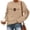 Khaki, variant on Football Shirts for Women Football Sweatshirts Pullover Sweaters Crew Neck Sweatshirts Rugby Shirt Long Sweaters Oversized Sweatshirt Lightweight Sweatshirts for Women Fun Sweaters for Women