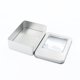 thumbnail image 1 of Caja de hierro para embalaje con ventana rectangular, accesorios y piezas, caja de hierro para embalaje general, caja de hojalata, 1 of 2