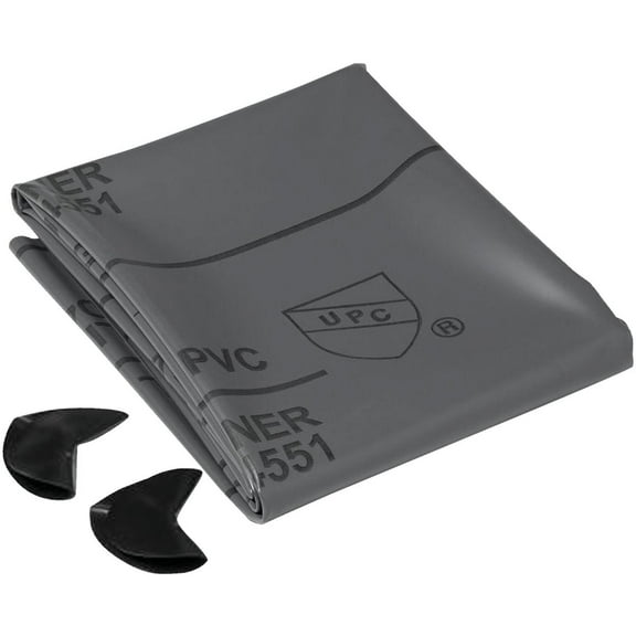 Oatey 41620 PVC SHOWER PAN LINER, 5' x 6', 40 Mil — Residential Use, Standard Application
