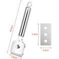 thumbnail image 2 of Professional Glass Ceramic Hob Scraper With 4 Metal Replacement Blades, Induction Hob Scraper, Glass Scraper, For Cleaning Home Kitchen, Oven, Inducti, 2 of 5