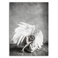 thumbnail image 3 of 24" x 33" Angel by PhotoINC Studio - Wall Art Print on Canvas Fabric White, 3 of 3