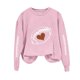 thumbnail image 2 of Ailaofu Football Sweatshirts for Women Oversized Crewneck Sweatshirt Cute Crewnecks Holiday Long Sleeve Rugby Sweat Shirts, 2 of 4